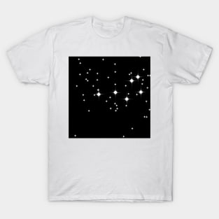 Mid Century Modern Starry Night T-Shirt